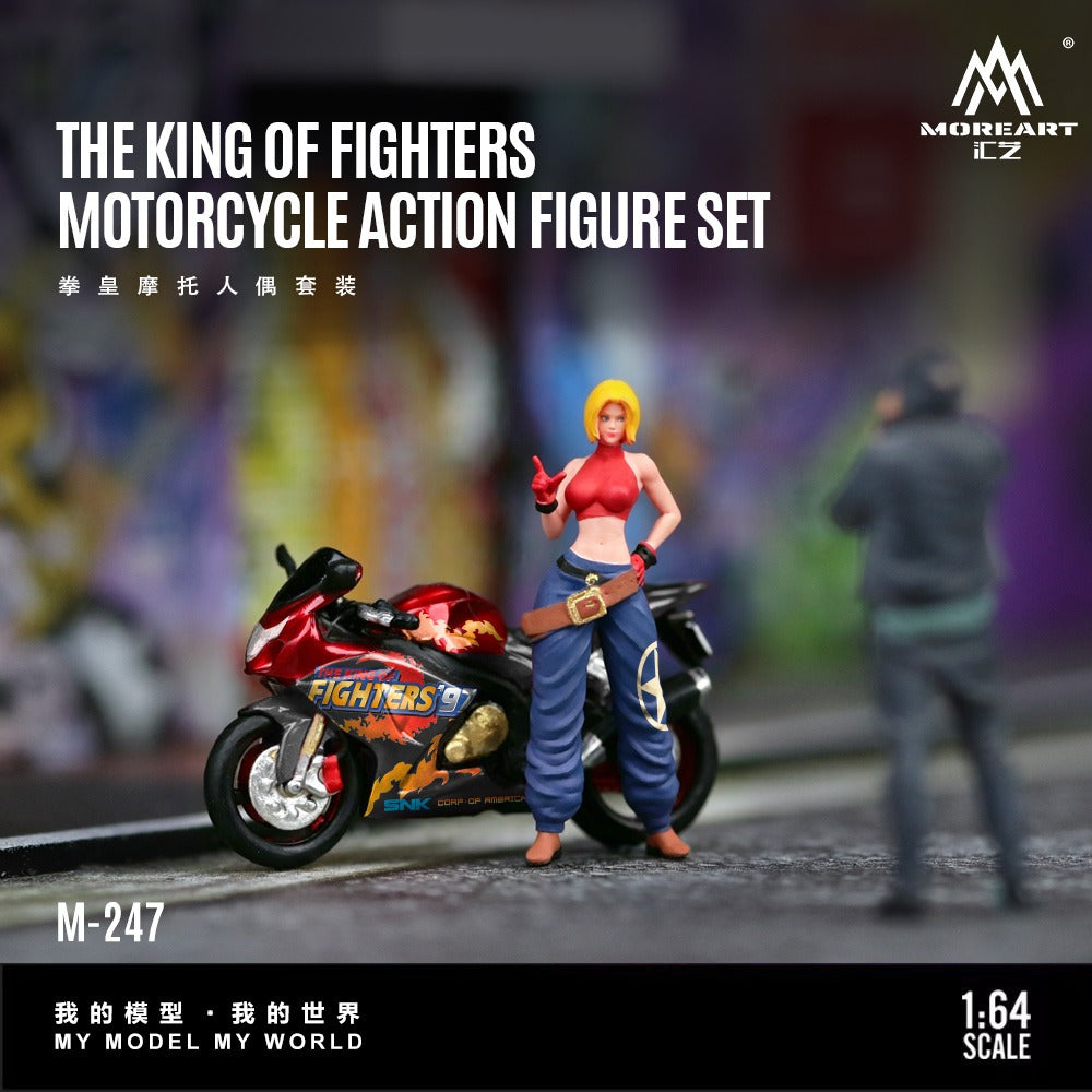 MoreArt - Pre-Order - The King of Fighters Motorcycle Action Figur Set - Resin - MO222247