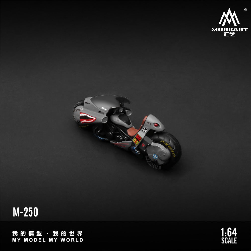 Pre-Order bis 13.06.2026 - MoreArt - Akira Motorcycle Sharkmouth Figur Set - Resin - MO222250