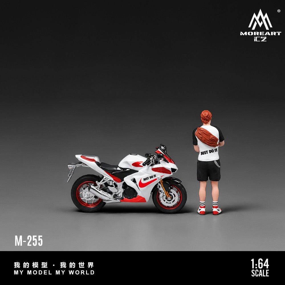 MoreArt - Pre-Order - Trend Rider Motorcycle FigurSet - Resin - MO222255