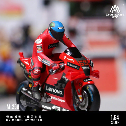 MoreArt - Pre-Order - Ducati 63 Circuit Motorcycle Figur Set - Resin - MO222256