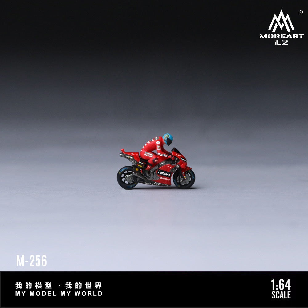 MoreArt - Pre-Order - Ducati 63 Circuit Motorcycle Figur Set - Resin - MO222256