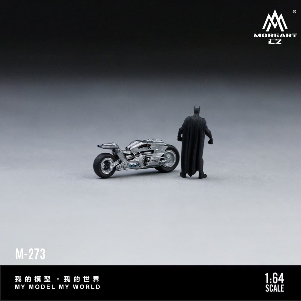 MoreArt - Pre-Order - Dark Knight Motorcycle Figure Set - Resin - MO222273