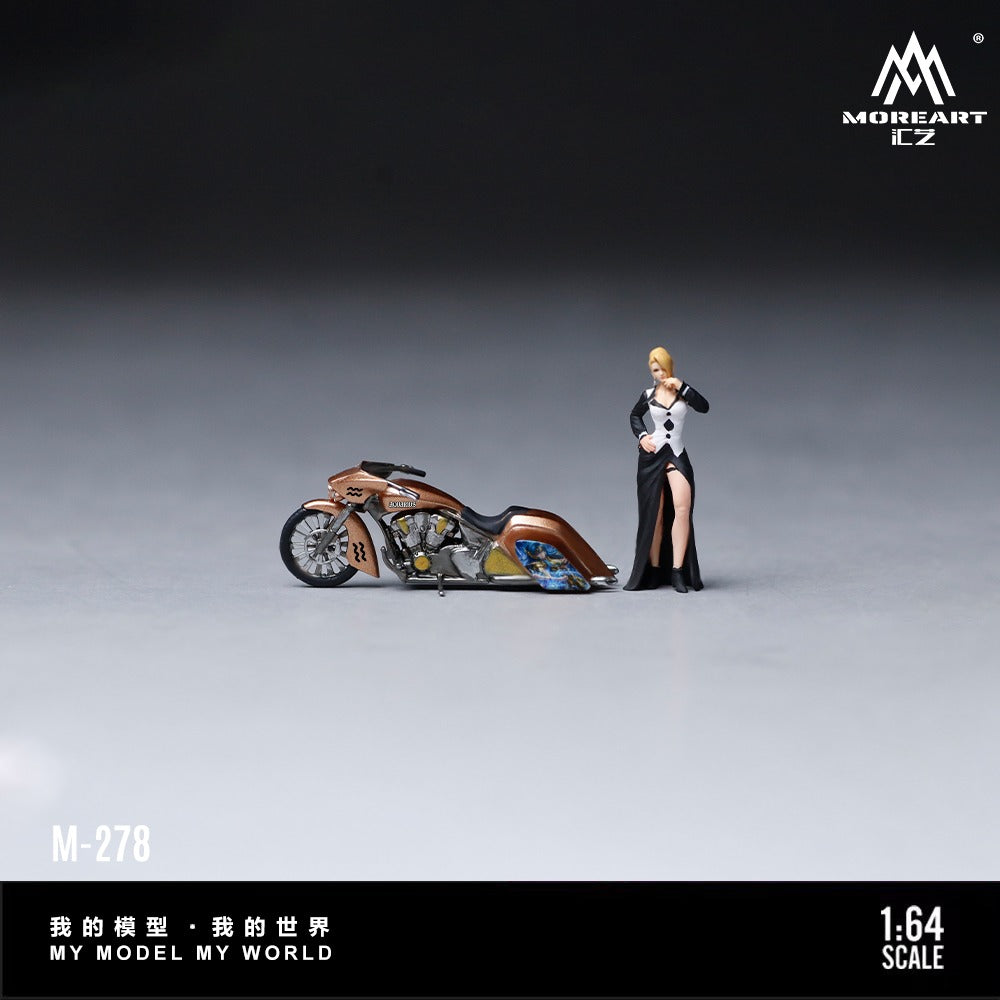 MoreArt - Pre-Order - Aquarius Decal Female Rider Figure Set - Resin - MO222278