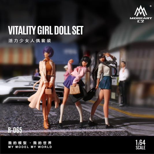 MoreArt - Pre-Order - Vitality Girl Doll Set - Resin - MO223065
