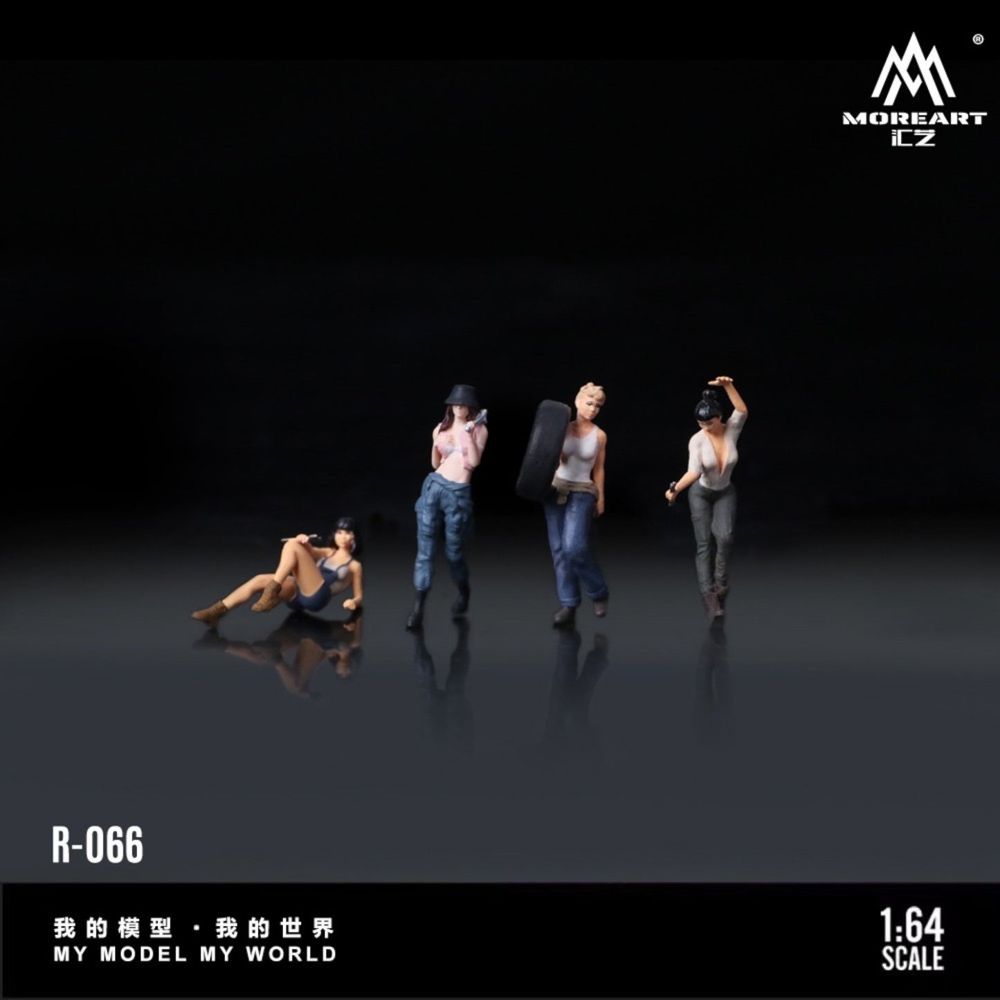 MoreArt - Pre-Order - Happy Female Worker Doll Set - MO223066