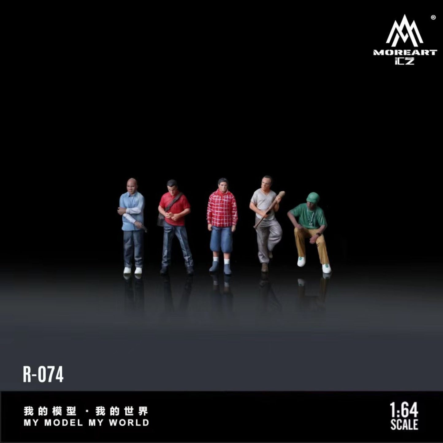 MoreArt - Pre-Order - Grand Theft Auto Figure Set - Resin - MO223074