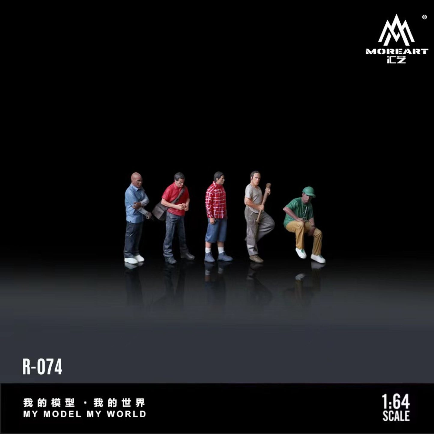 MoreArt - Pre-Order - Grand Theft Auto Figure Set - Resin - MO223074
