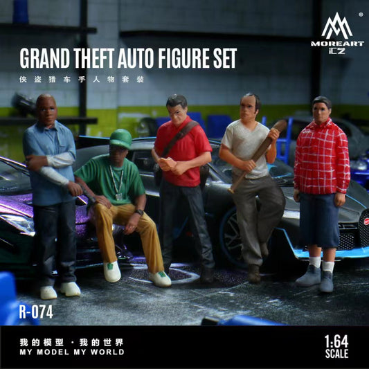 MoreArt - Pre-Order - Grand Theft Auto Figure Set - Resin - MO223074