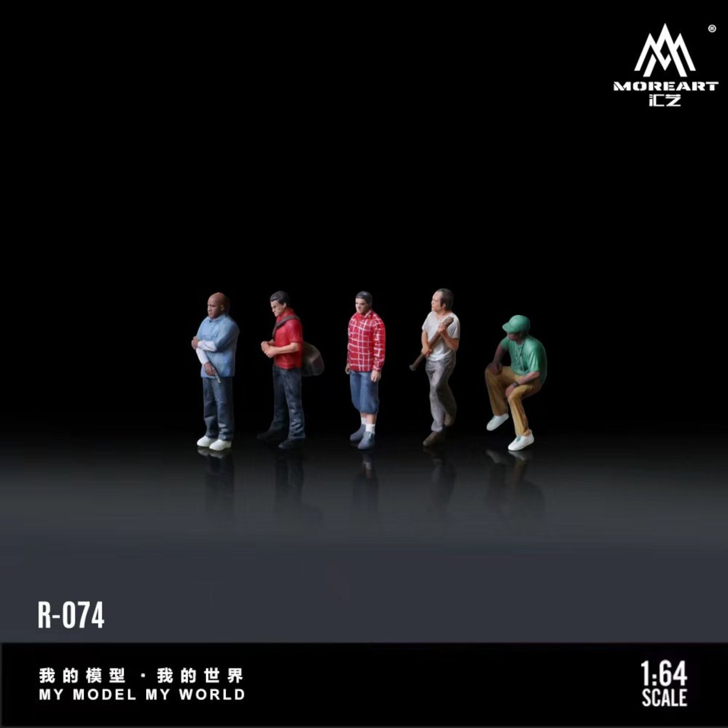 MoreArt - Pre-Order - Grand Theft Auto Figure Set - Resin - MO223074