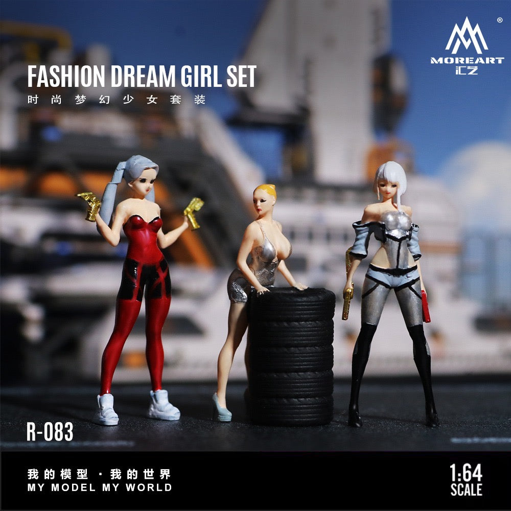 Pre-Order bis 22.01.2026 - MoreArt - Fashion Fantasy Girl Set - Resin - MO223083