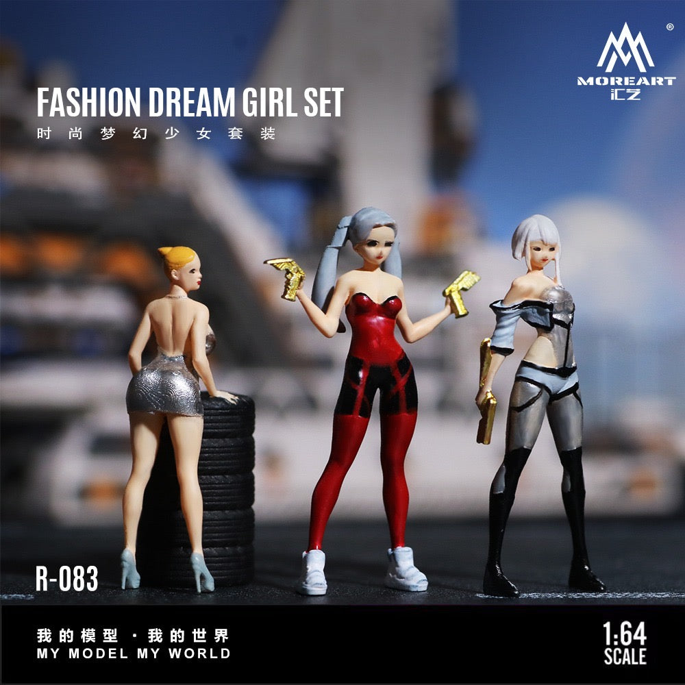 Pre-Order bis 22.01.2026 - MoreArt - Fashion Fantasy Girl Set - Resin - MO223083