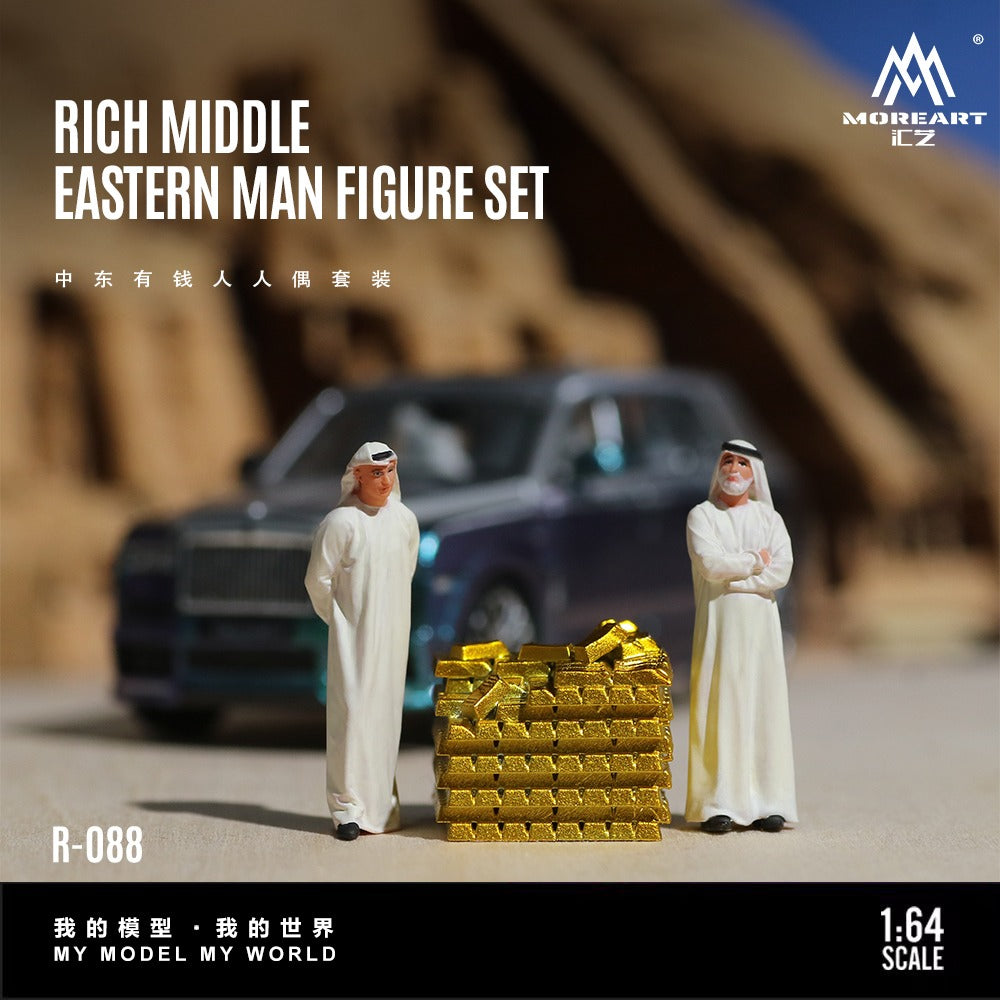 MoreArt - Pre-Order - Rich Middle East Man Figure Set - MO223088