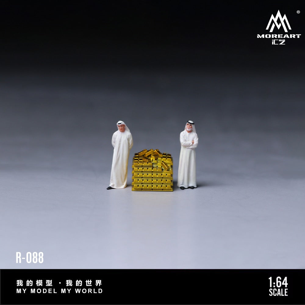 MoreArt - Pre-Order - Rich Middle East Man Figure Set - MO223088