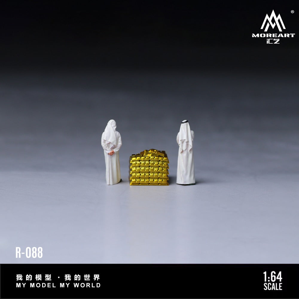 MoreArt - Pre-Order - Rich Middle East Man Figure Set - MO223088