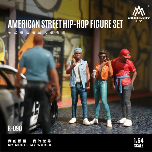 MoreArt - Pre-Order - American Street Hip-Hop Figure Set - MO223090