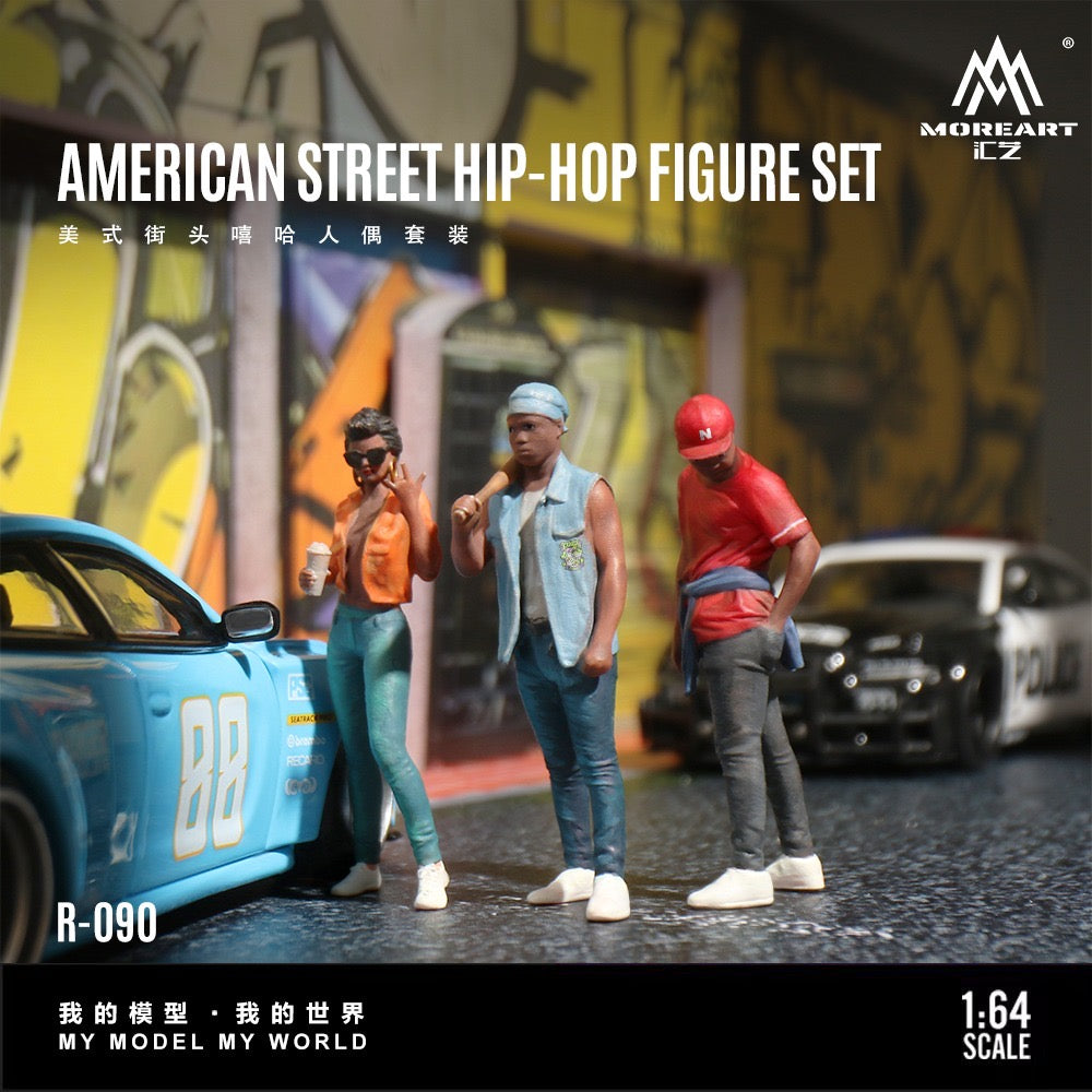 MoreArt - Pre-Order - American Street Hip-Hop Figure Set - MO223090