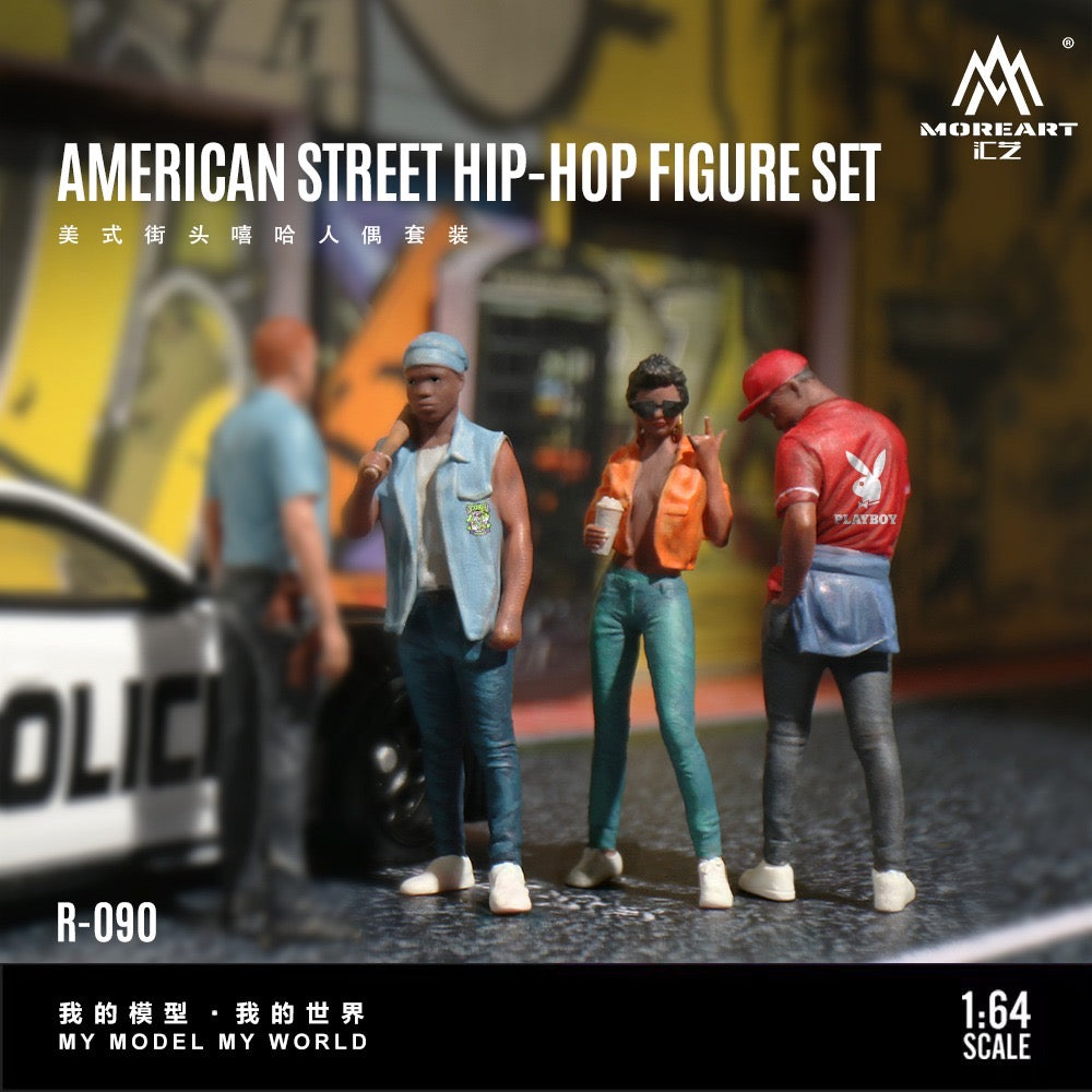 MoreArt - Pre-Order - American Street Hip-Hop Figure Set - MO223090