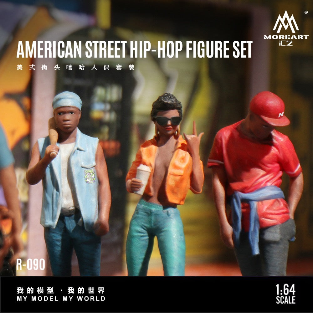 MoreArt - Pre-Order - American Street Hip-Hop Figure Set - MO223090