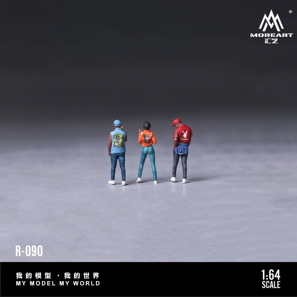 MoreArt - Pre-Order - American Street Hip-Hop Figure Set - MO223090