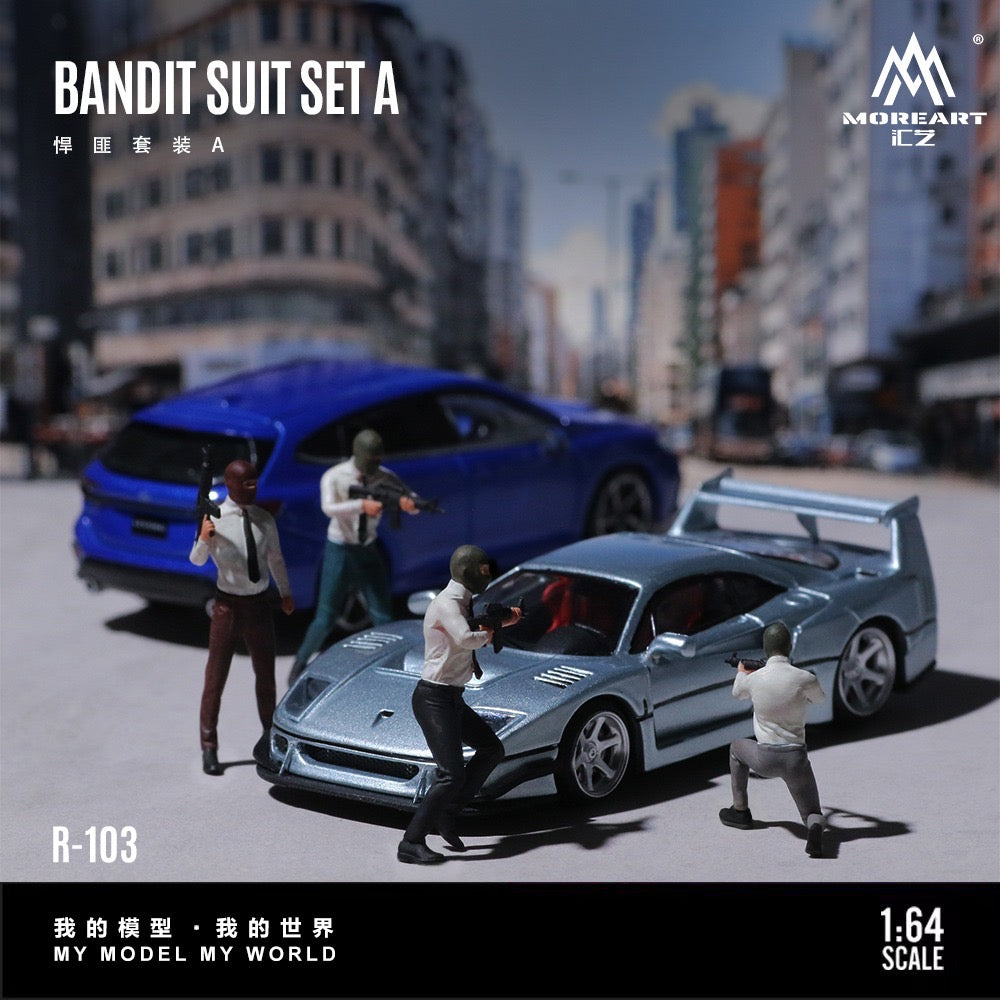 MoreArt - Pre-Order - Bandit Suit Figuren Set A - Resin - MO223103