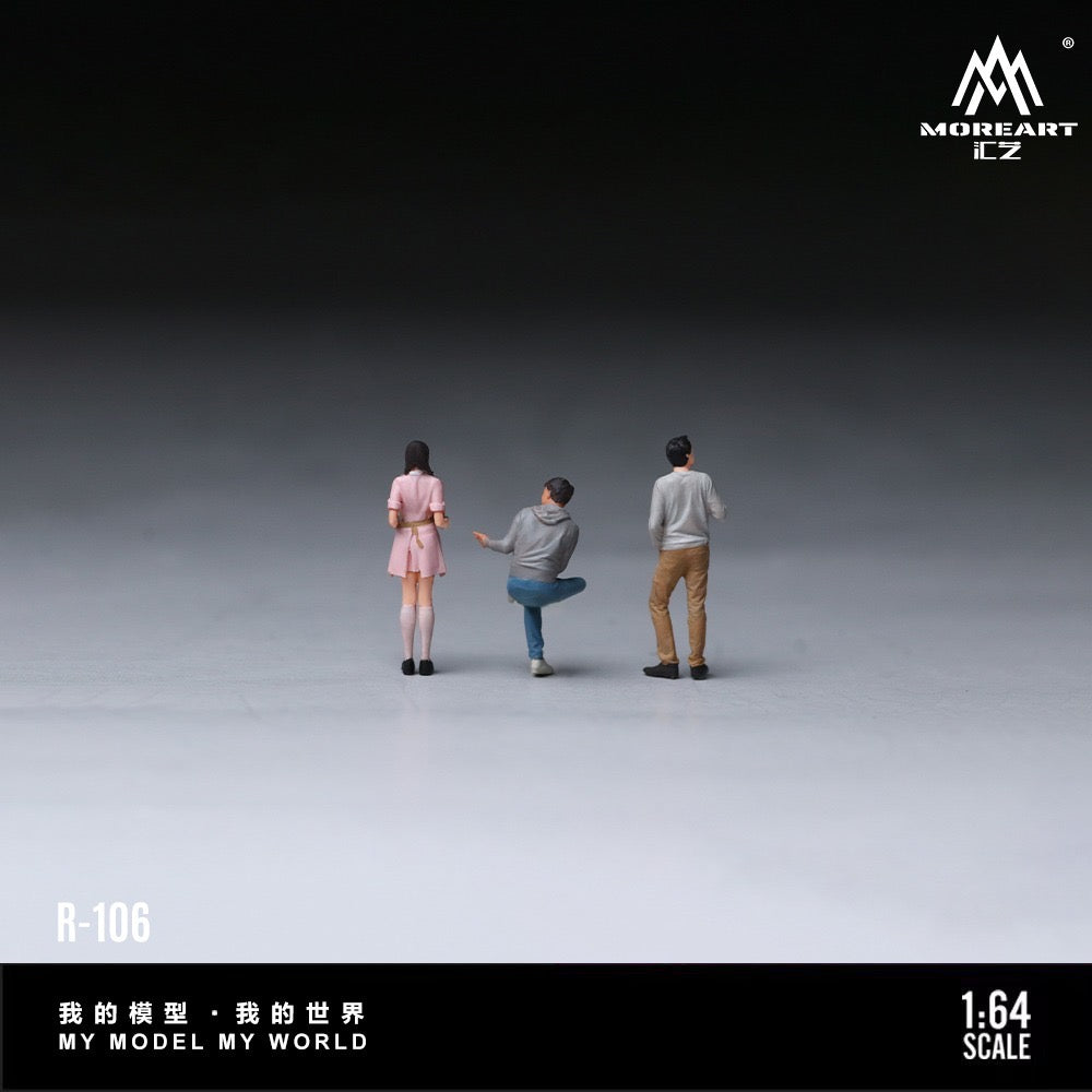 MoreArt - Pre-Order - Cafe Break Mini Figure Set - Resin - MO223106