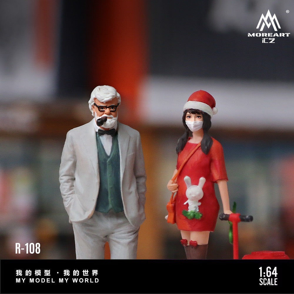 MoreArt - Pre-Order - Crazy Thursday Pet Companion Figure Set" - Resin - MO223108