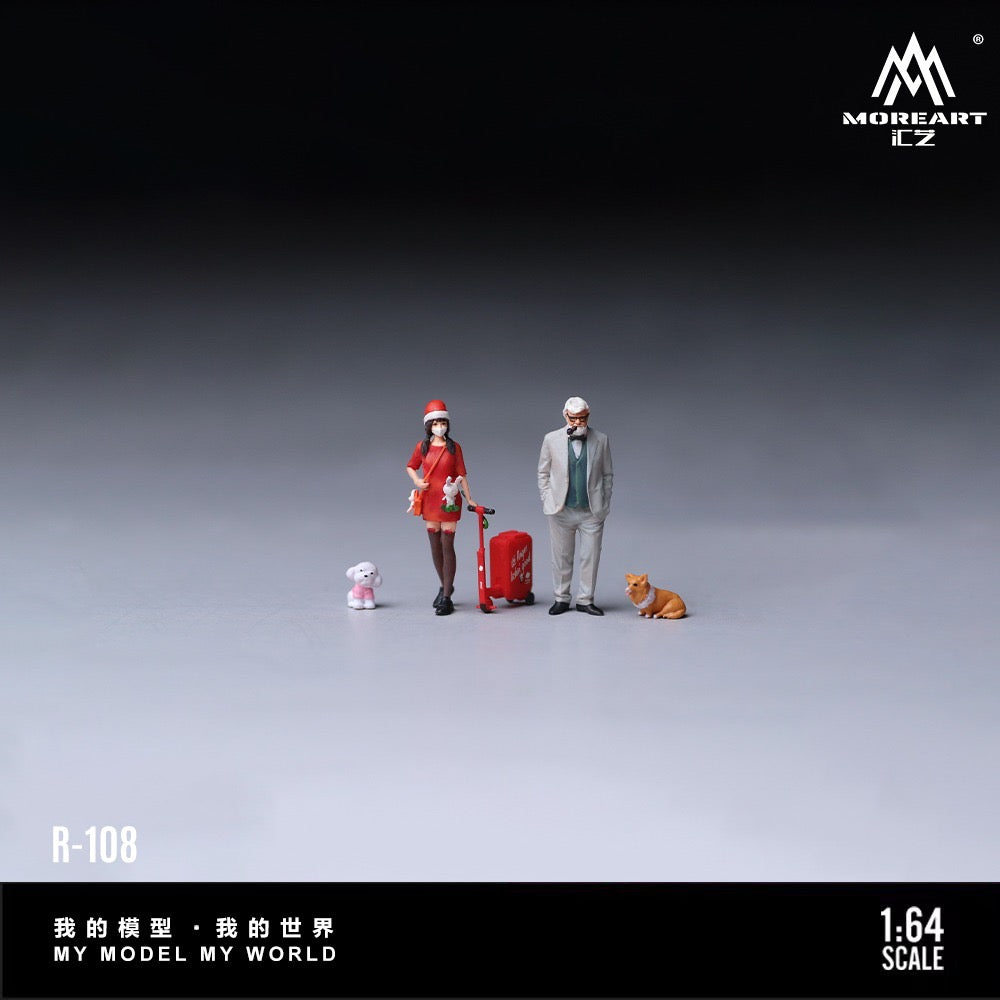 MoreArt - Pre-Order - Crazy Thursday Pet Companion Figure Set" - Resin - MO223108