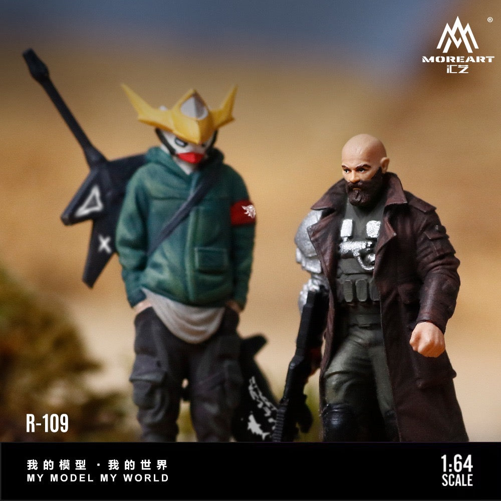 MoreArt - Pre-Order - Cyberpunk Figure Set A - Resin - MO223109