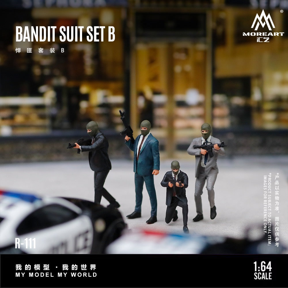 MoreArt - Pre-Order - Bandit Suit Figure Set B - Resin - MO223111