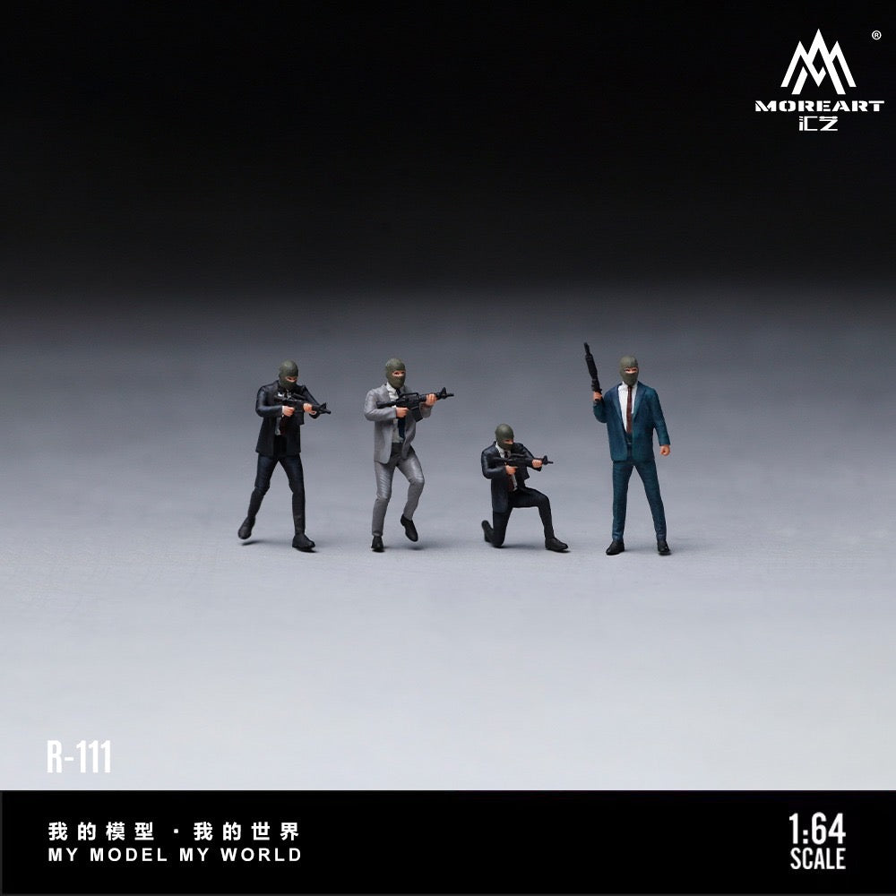 MoreArt - Pre-Order - Bandit Suit Figure Set B - Resin - MO223111