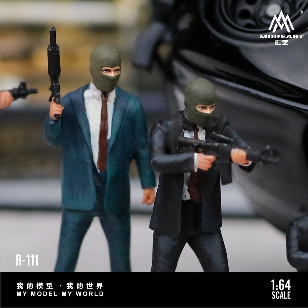 MoreArt - Pre-Order - Bandit Suit Figure Set B - Resin - MO223111