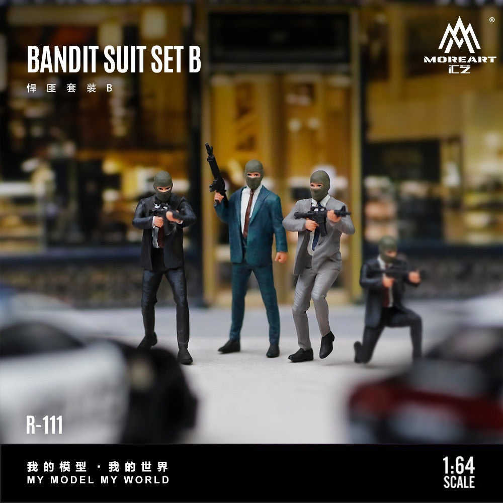 MoreArt - Pre-Order - Bandit Suit Figure Set B - Resin - MO223111