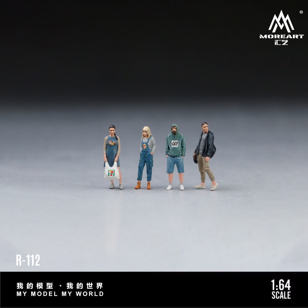 MoreArt - Pre-Order - Urban Street-Shoot Figure Set - Resin - MO223112