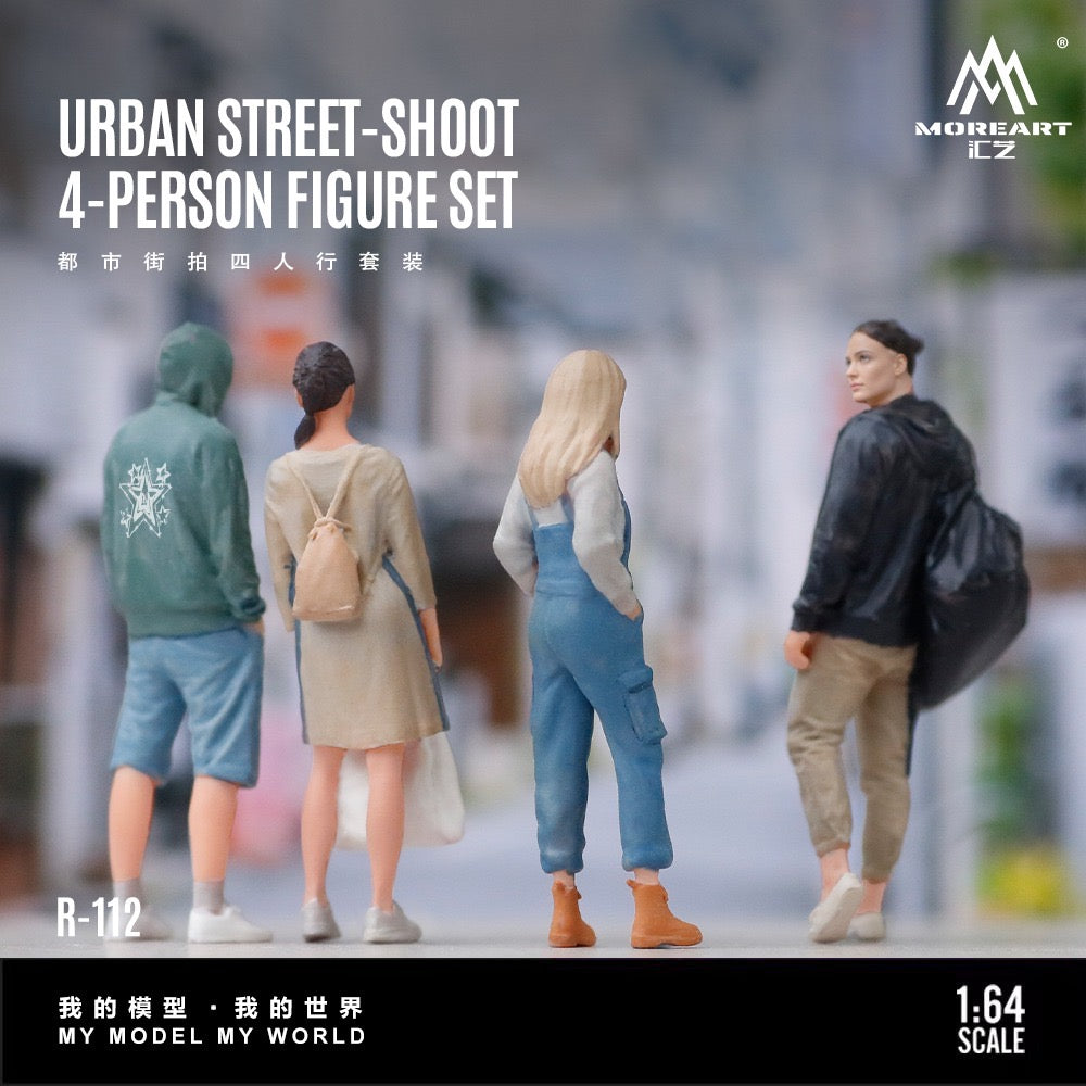 MoreArt - Pre-Order - Urban Street-Shoot Figure Set - Resin - MO223112
