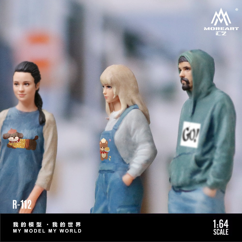 MoreArt - Pre-Order - Urban Street-Shoot Figure Set - Resin - MO223112