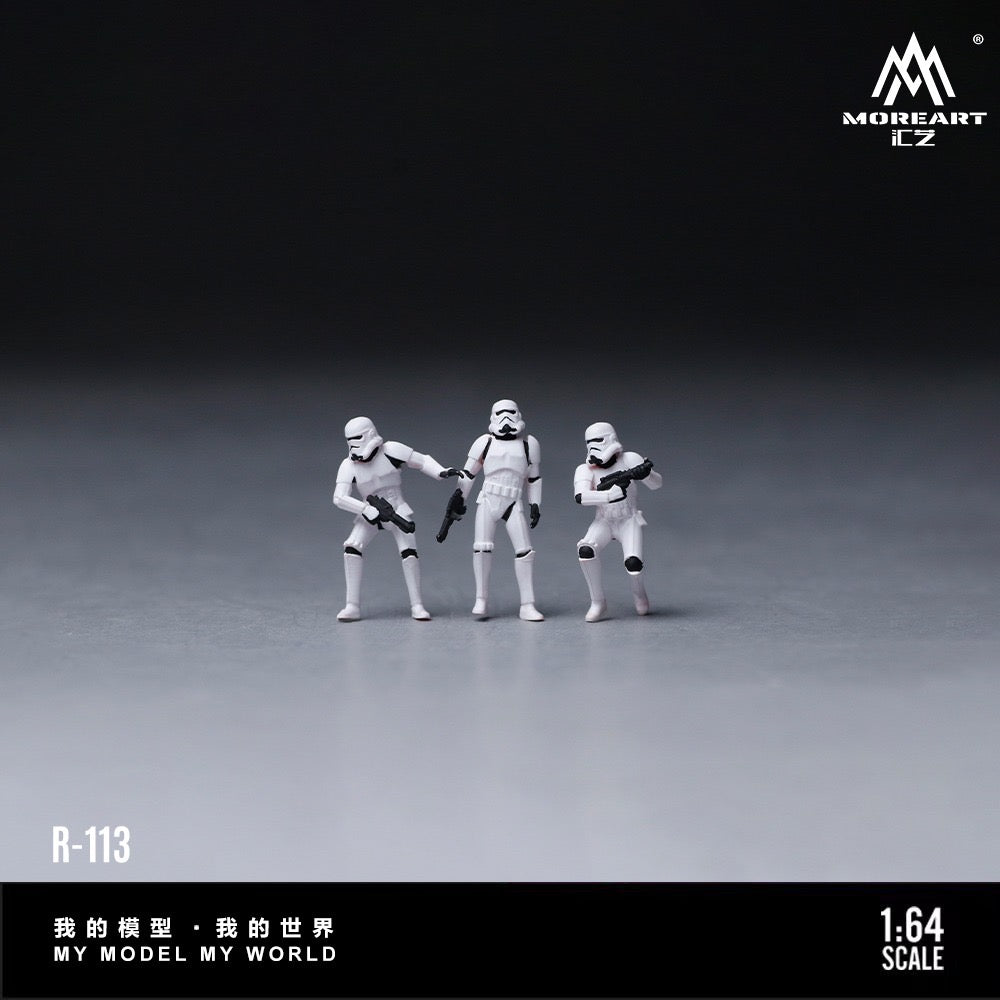 MoreArt - Pre-Order - Clone Trooper Army Figure Set - MO223113