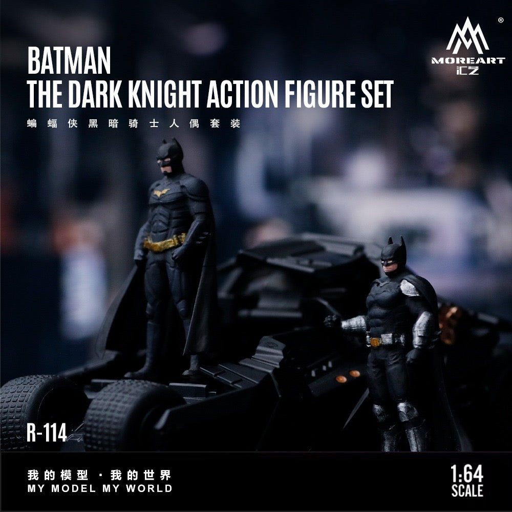 MoreArt - Pre-Order - Batman Dark Knight Figure Set - Resin - MO223114