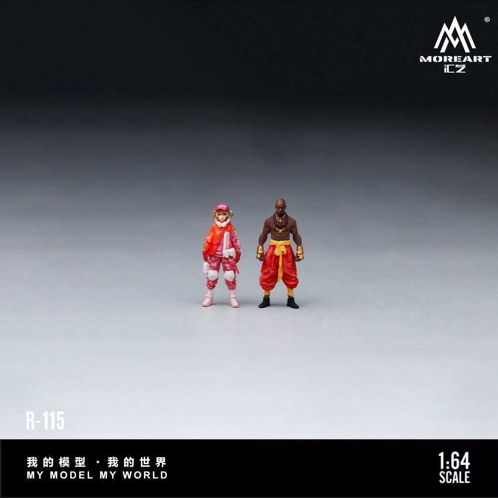 MoreArt - Pre-Order - Cyberpunk Figure Set B - Resin - MO223115