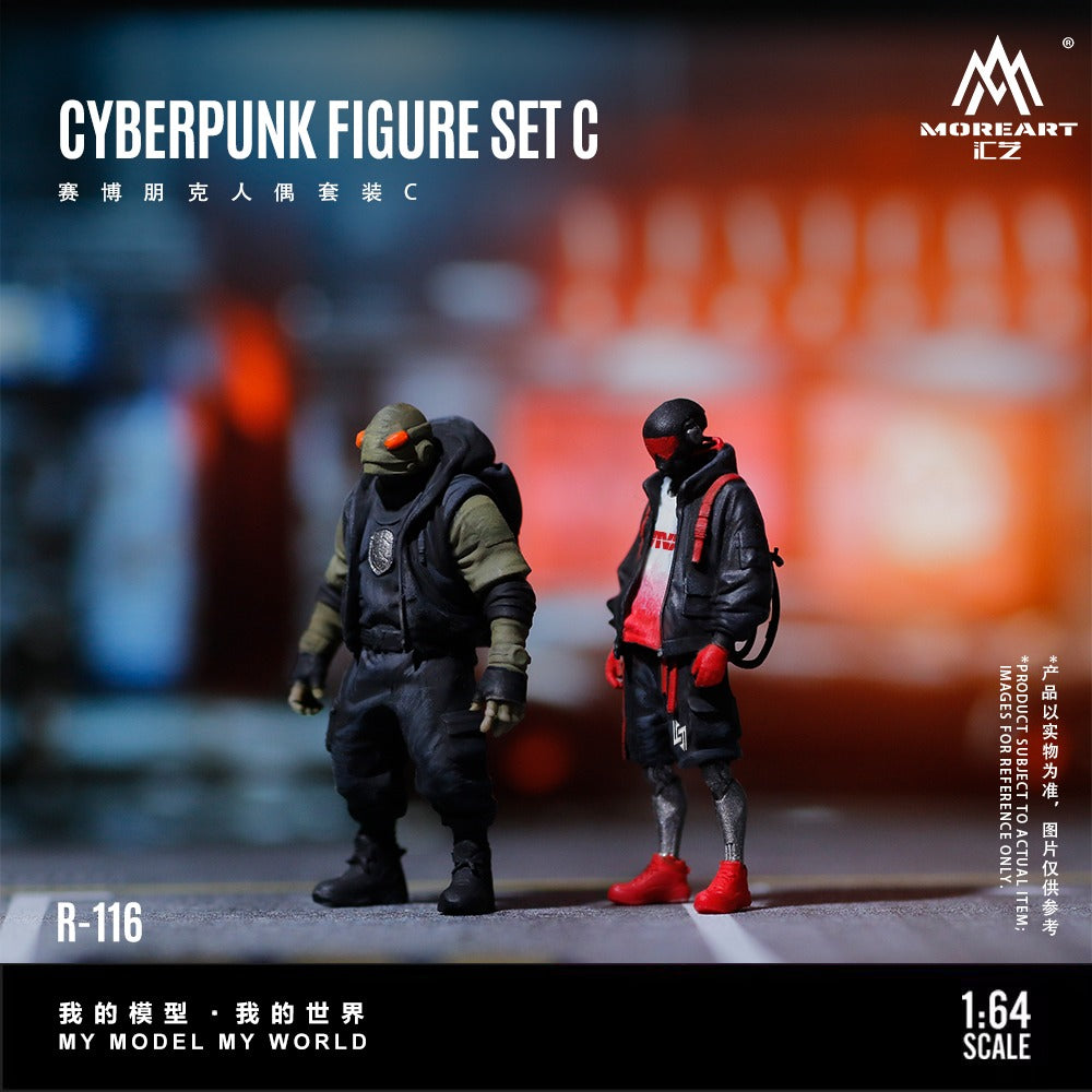 MoreArt - Pre-Order - Cyberpunk Figure Set C - MO223116