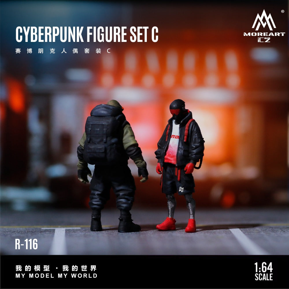 MoreArt - Pre-Order - Cyberpunk Figure Set C - MO223116
