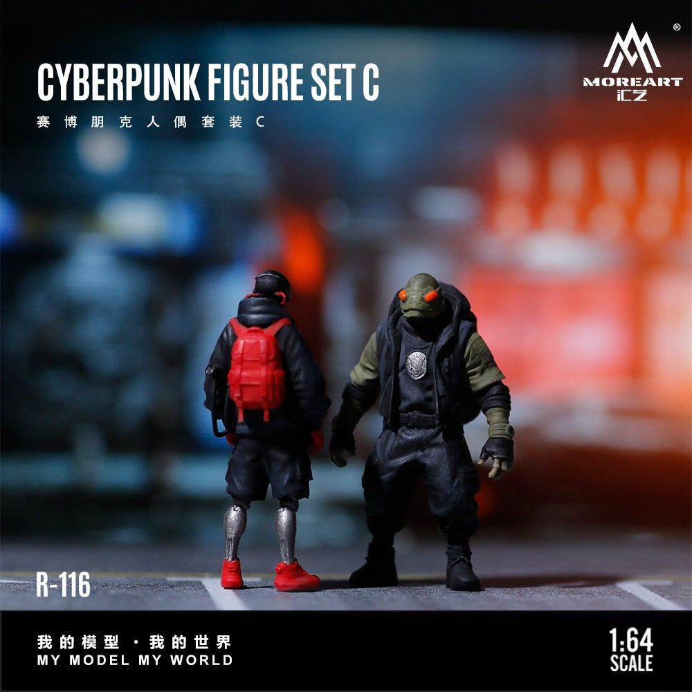 MoreArt - Pre-Order - Cyberpunk Figure Set C - MO223116