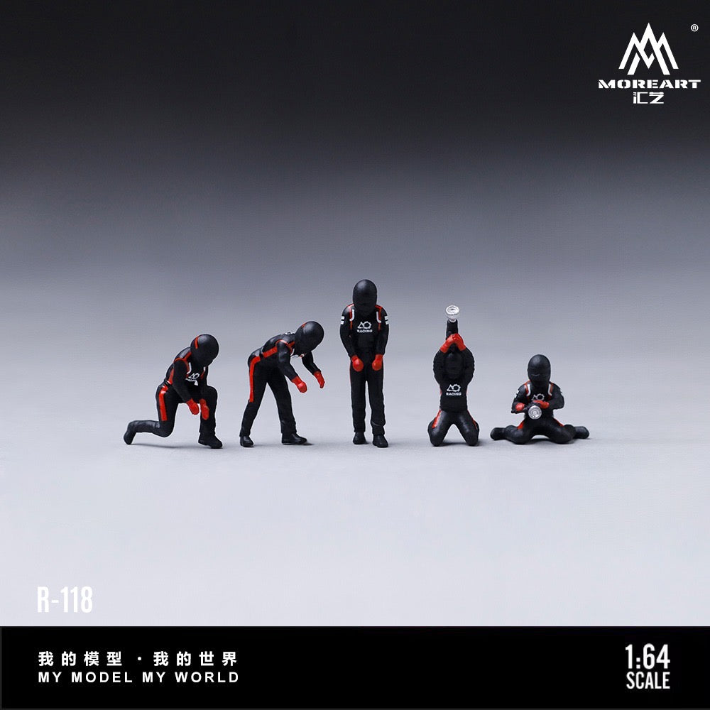 MoreArt - Pre-Order - Racing Team Maintenance Figure Set - Resin - MO223118
