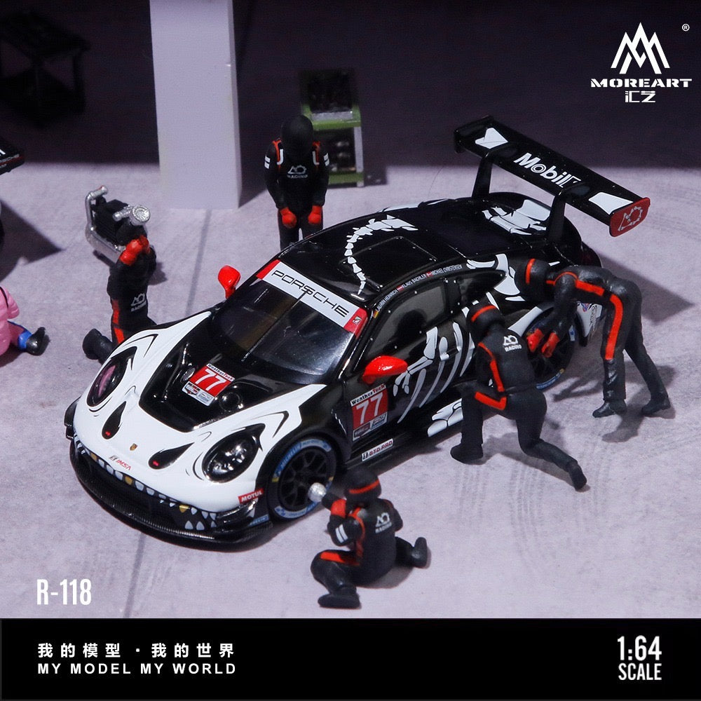 MoreArt - Pre-Order - Racing Team Maintenance Figure Set - Resin - MO223118