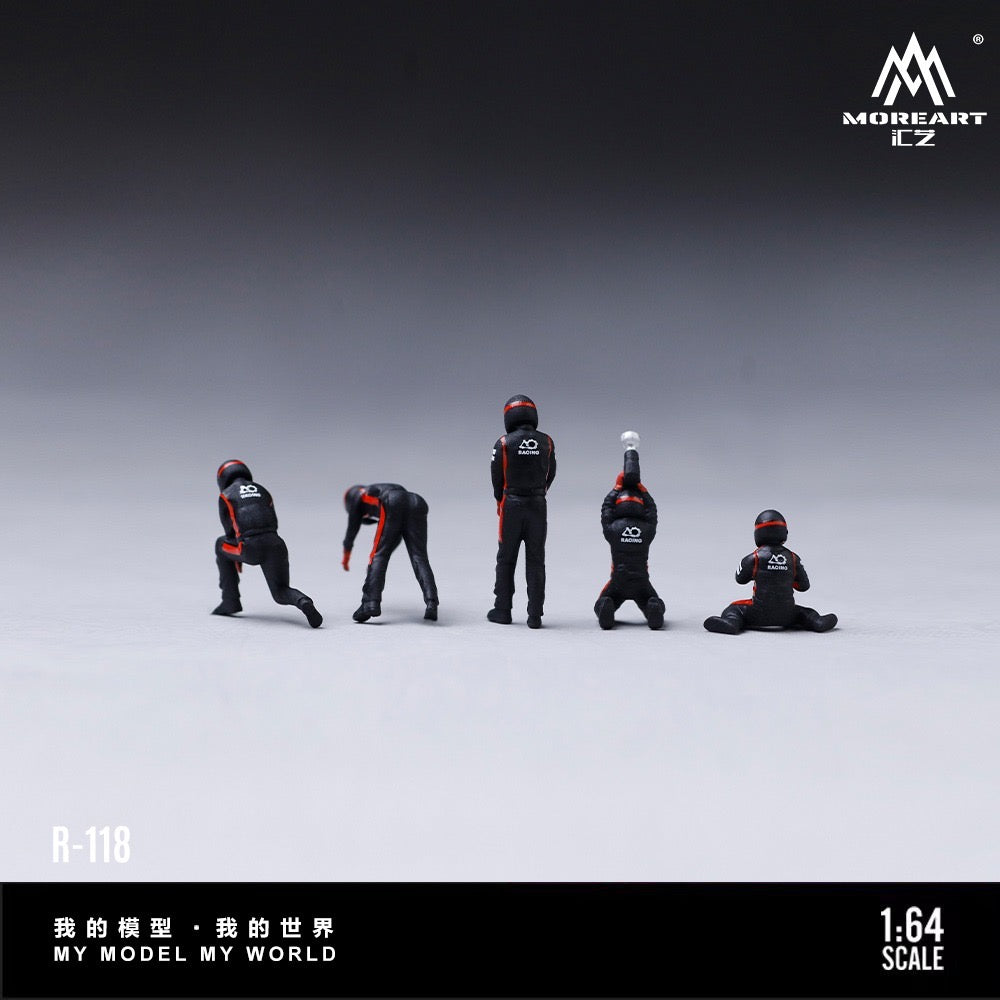 MoreArt - Pre-Order - Racing Team Maintenance Figure Set - Resin - MO223118