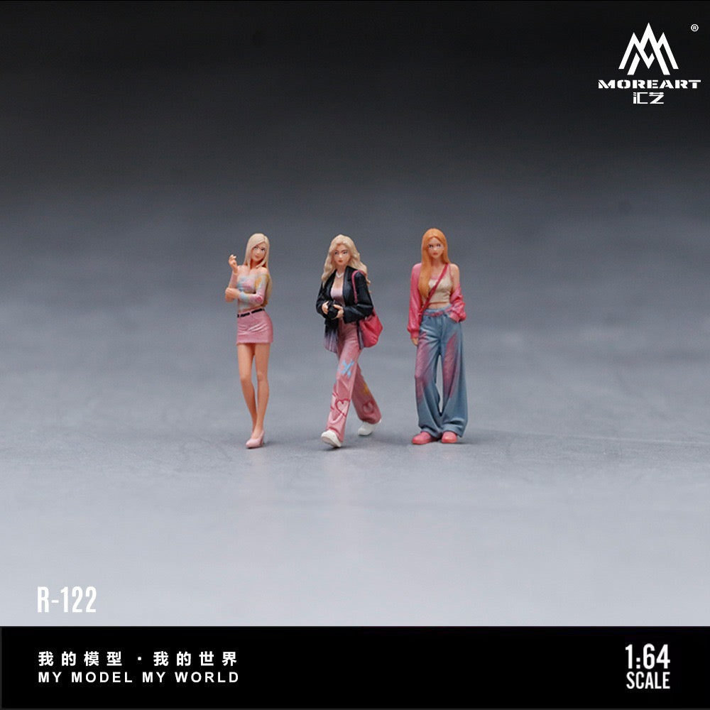 MoreArt - Pre-Order - Casual Roaming Bestie Doll Set - Resin - MO223122