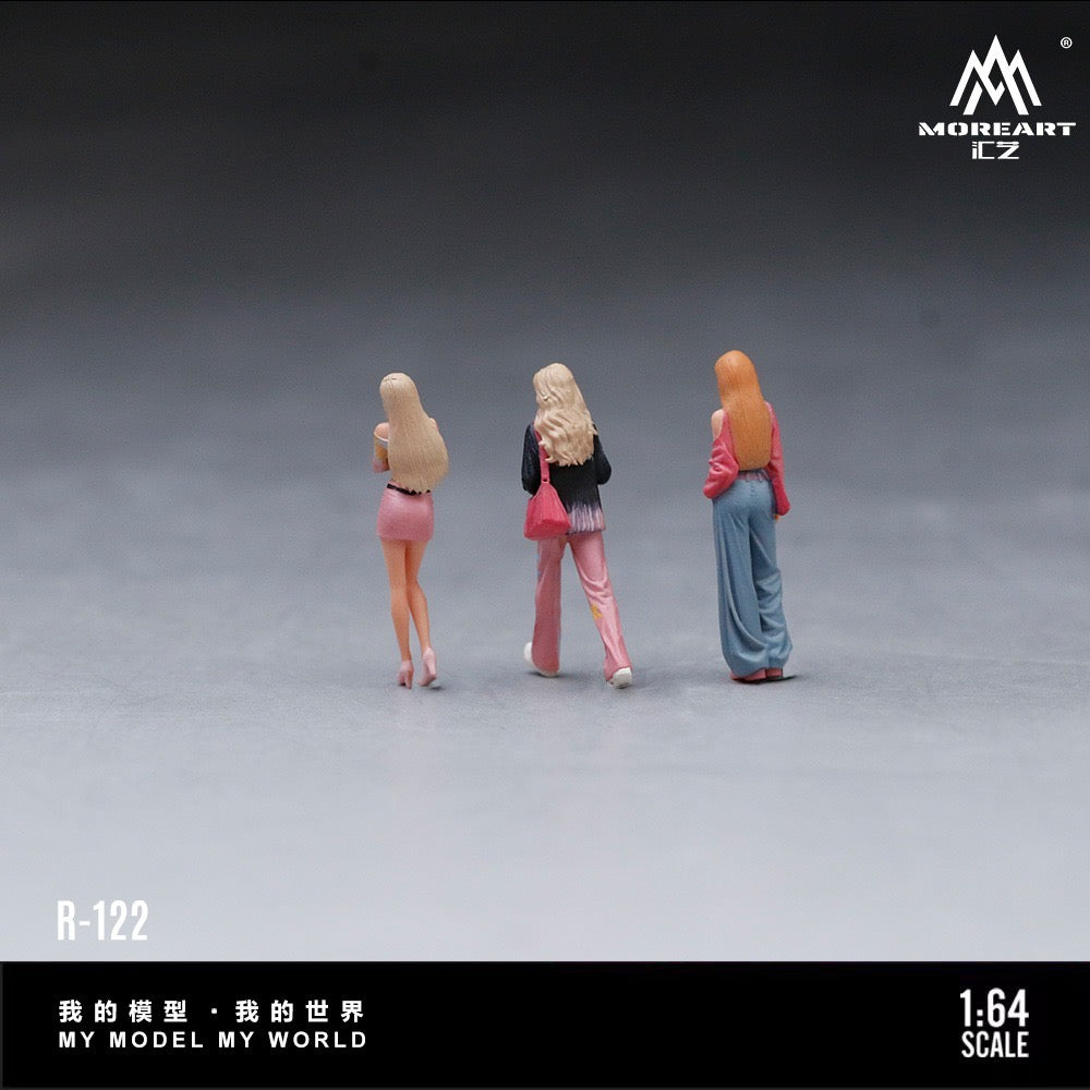 MoreArt - Pre-Order - Casual Roaming Bestie Doll Set - Resin - MO223122