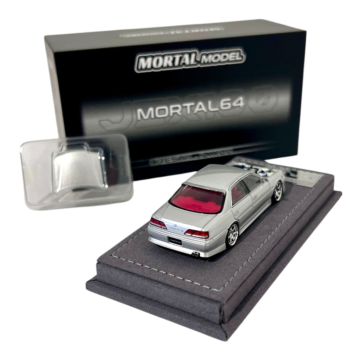 Mortal Diecast - Toyota Cresta 2.5 Roulant G, Silver - MO64-CRES-SIL