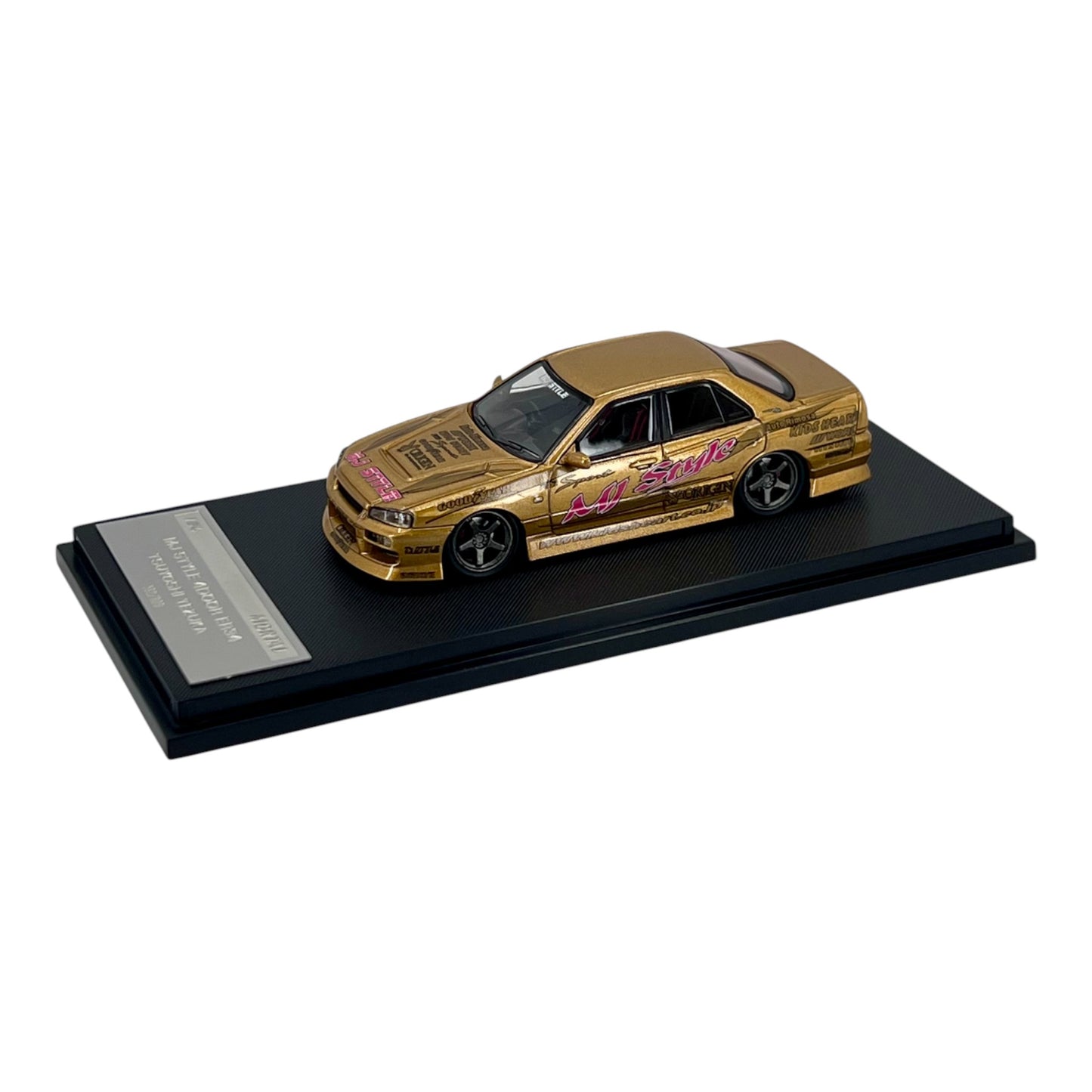 Mortal Model - Nissan Skyline GT-R GTR R34 MJ Style 4Door ER34 Tsuyoshi Tezuka, gold