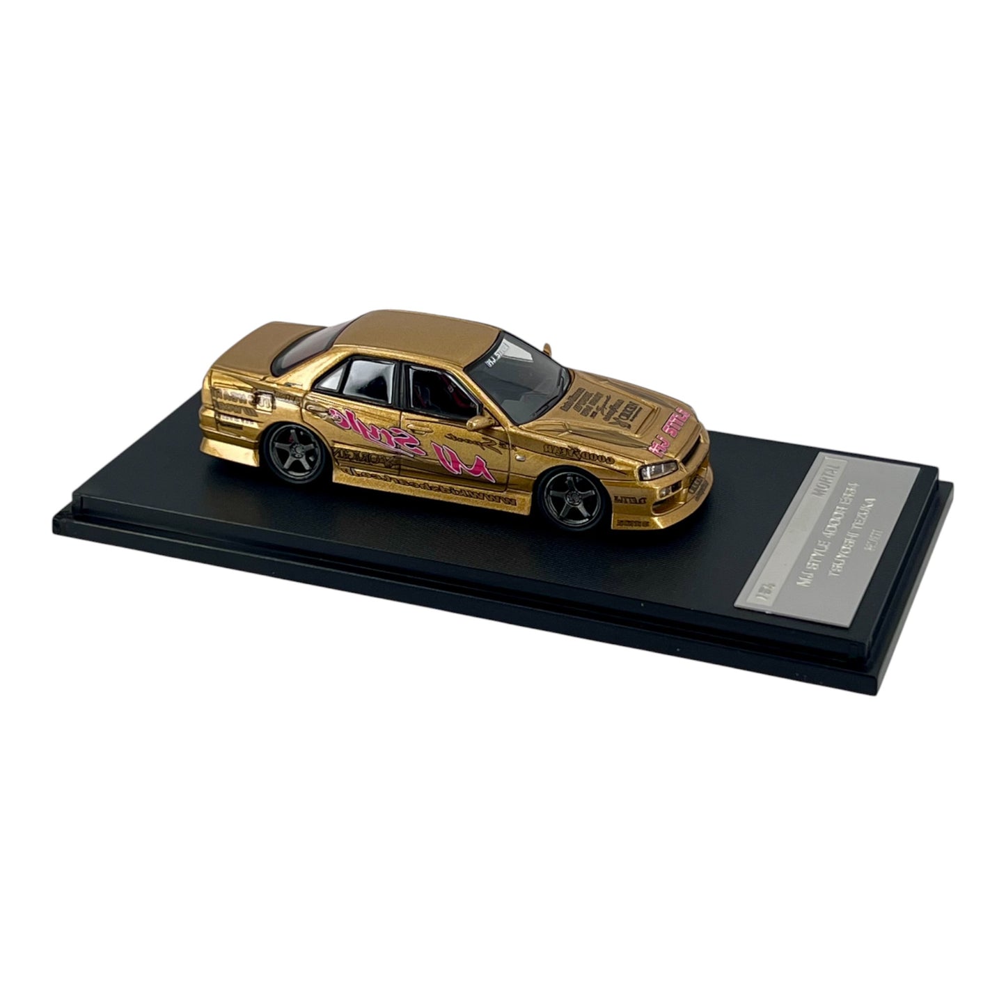 Mortal Model - Nissan Skyline GT-R GTR R34 MJ Style 4Door ER34 Tsuyoshi Tezuka, gold