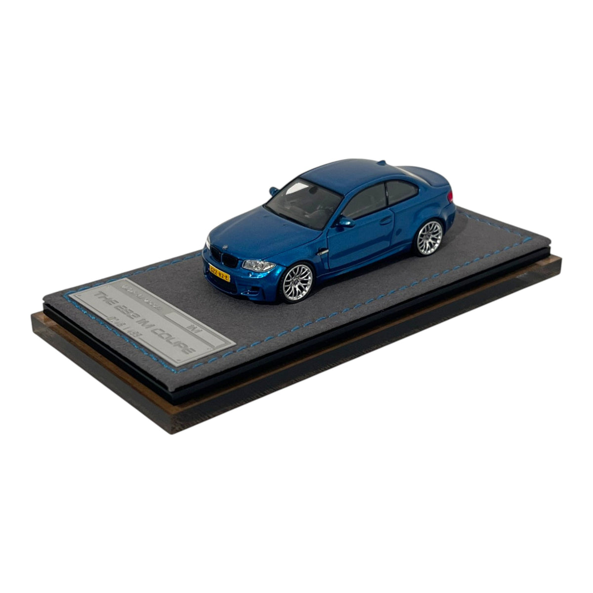 Mortal Diecast - BMW M1 Coupe (E82), metallic blue - MO64-M1C-BLU